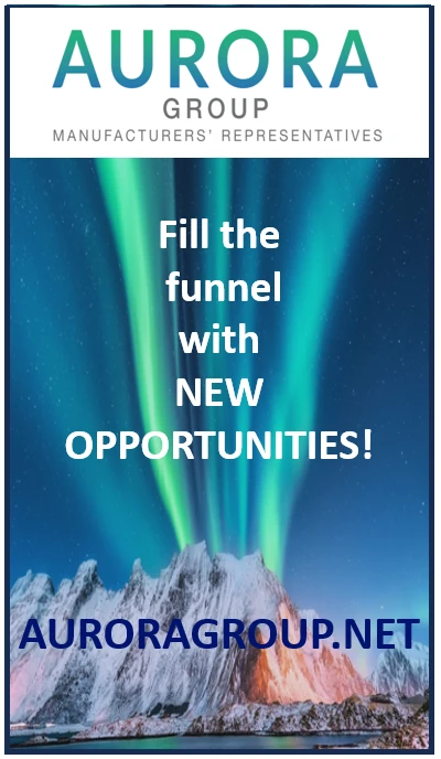 Aurora Group manufacturers representatives advertisement